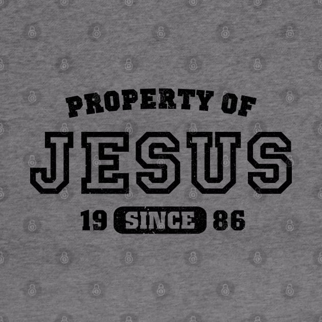 Property of Jesus since 1986 by CamcoGraphics